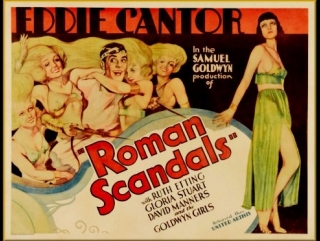 roman scandals (1933) eddie cantor, gloria stuart, edward arnold